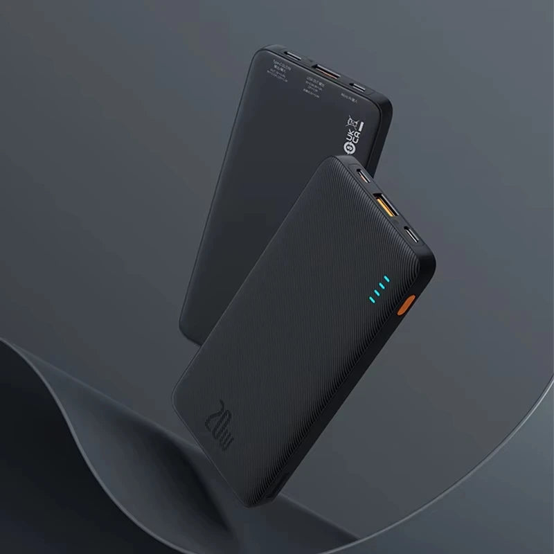 Carregador Portátil Baseus 10.000mAh – Compacto, Rápido e Confiável