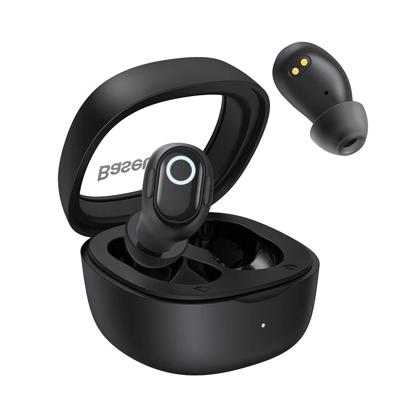 Fone de Ouvido Baseus Bowie WM02 – Bluetooth 5.3, Som Imersivo, 25h de Bateria e Design Compacto