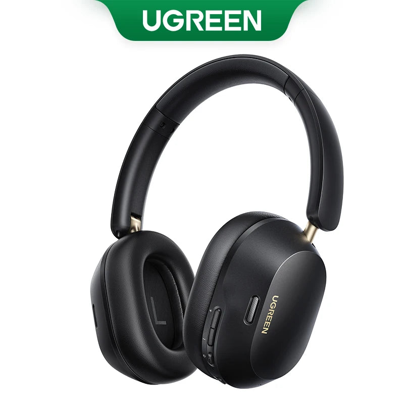 Headset UGREEN HiTune Max5C – Fone Bluetooth Over-Ear com Cancelamento Ativo de Ruído (ANC 43dB), Hi-Res LDAC e 75h de Bateria