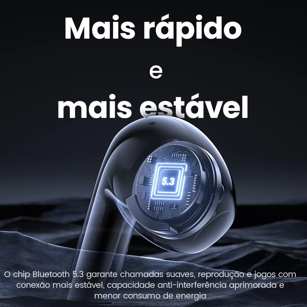 Fone de Ouvido Bluetooth Haylou X1 2023 – ANC, Som Premium e Bateria de Longa Duração