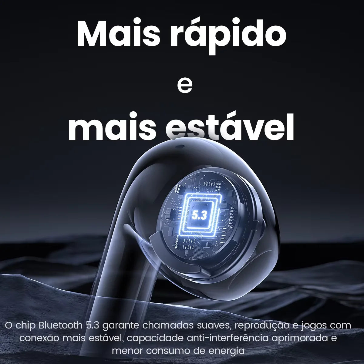 Fone de Ouvido Bluetooth Haylou X1 2023 – ANC, Som Premium e Bateria de Longa Duração