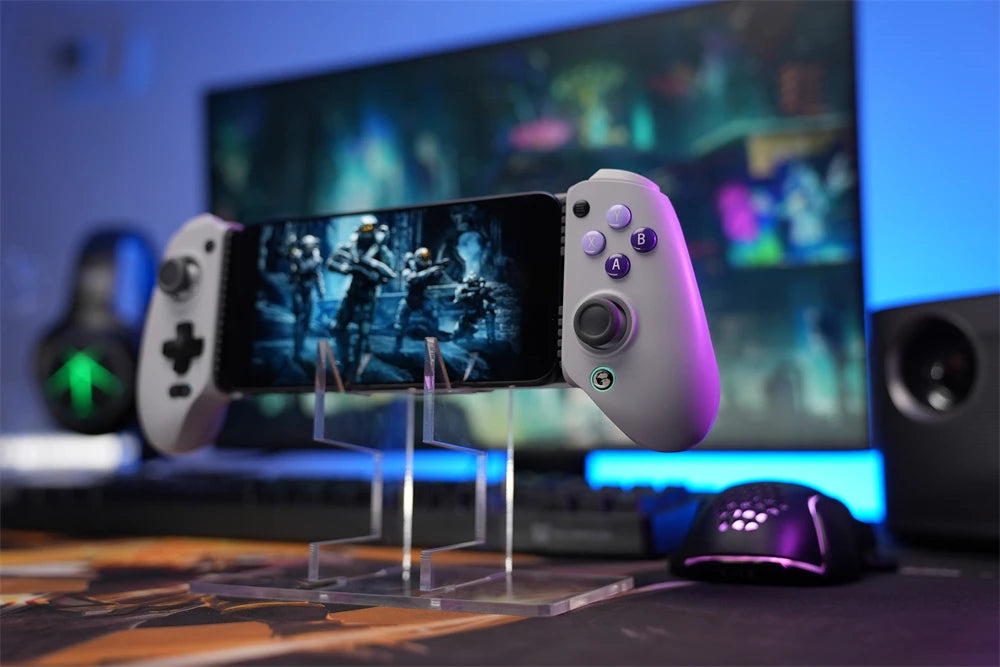 GameSir G8 Galileo – Controle Gamer para iOS e Android, Design Ergonômico e Conexão USB-C