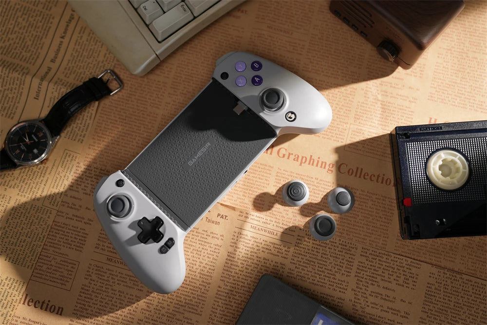 GameSir G8 Galileo – Controle Gamer para iOS e Android, Design Ergonômico e Conexão USB-C