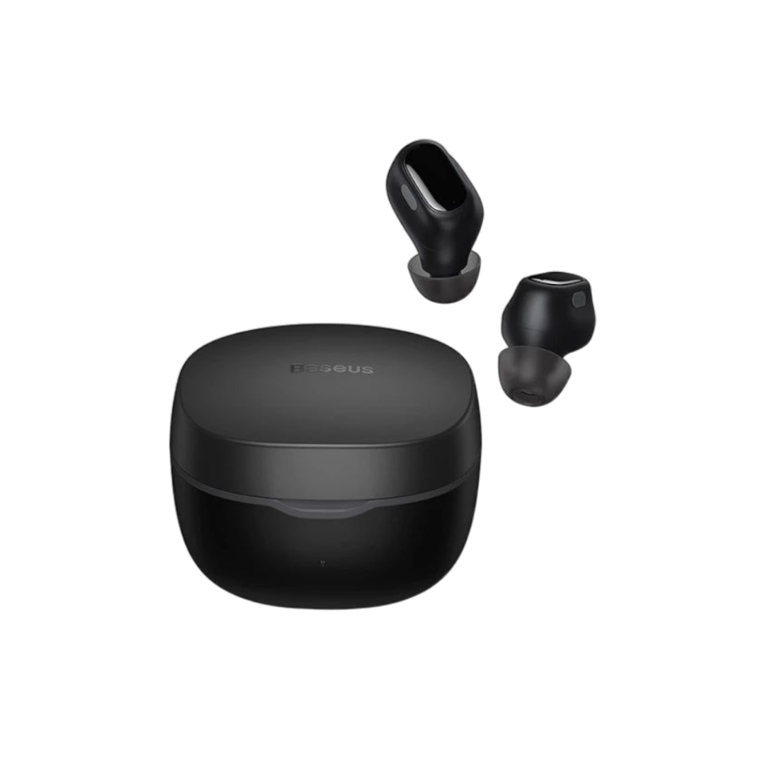 Fone de Ouvido Sem Fio Baseus Bowie WM01 – Compacto, Leve e com Som Potente